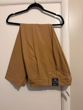 J. Crew Factory Cropped Ankle Pants in Camel